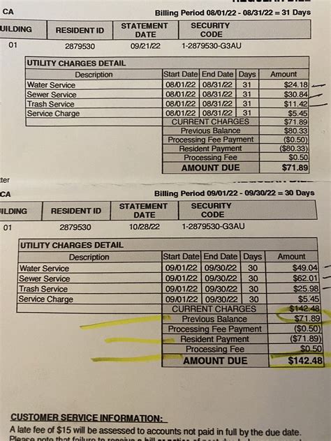 sacramento sewer bill